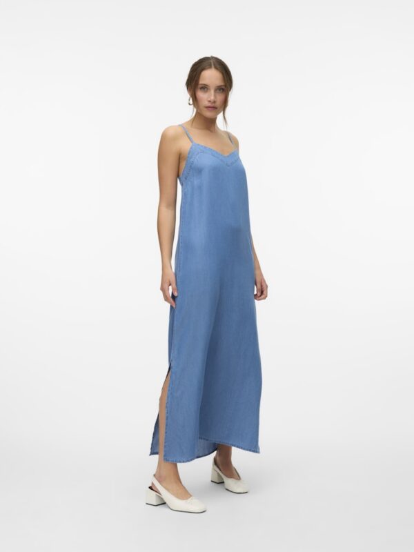 Vestido midi tirantes - Imagen 2