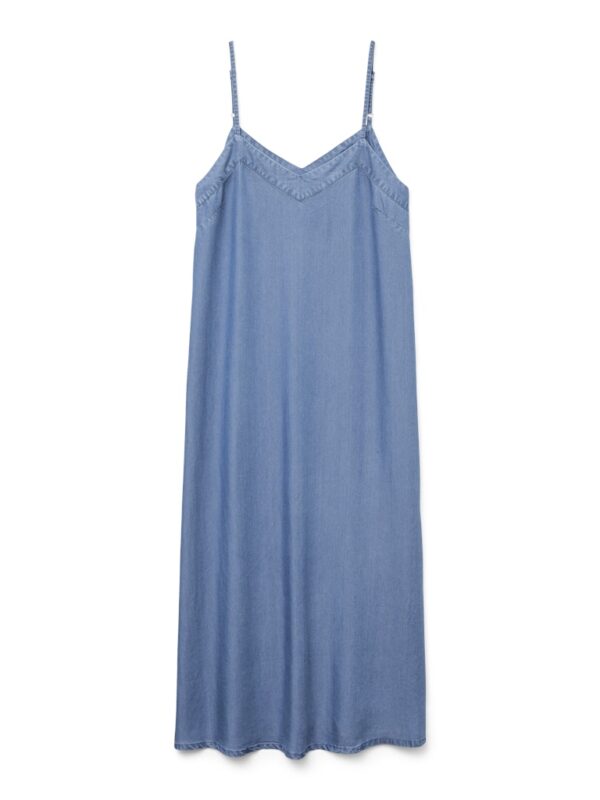 Vestido midi tirantes