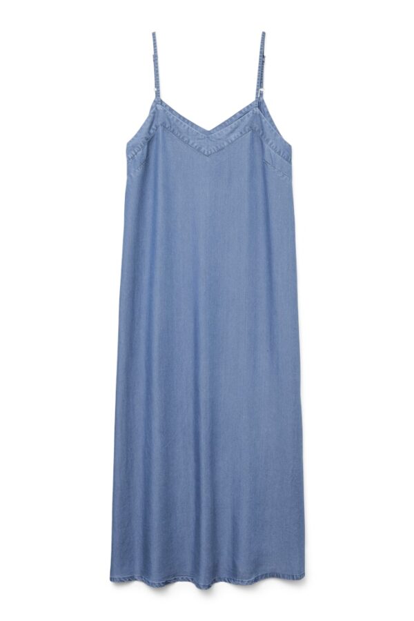 Vestido midi tirantes