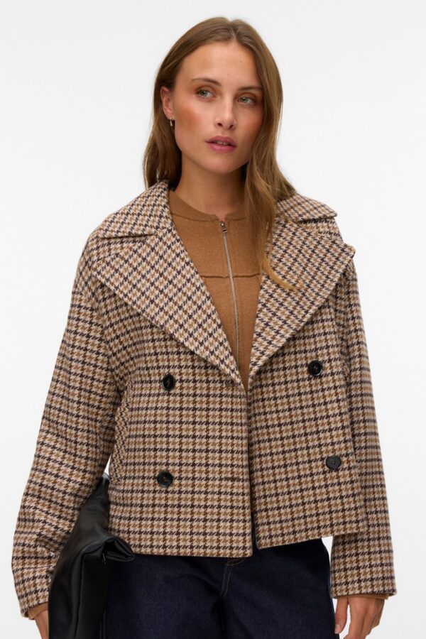 Chaqueta de cuadros