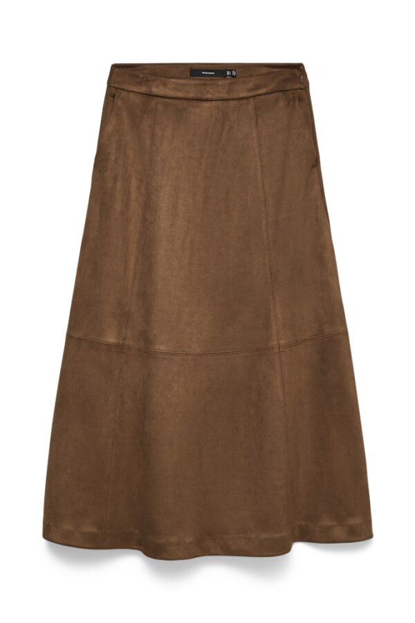 Falda midi