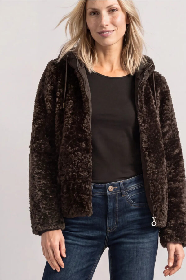 Chaqueta de peluche