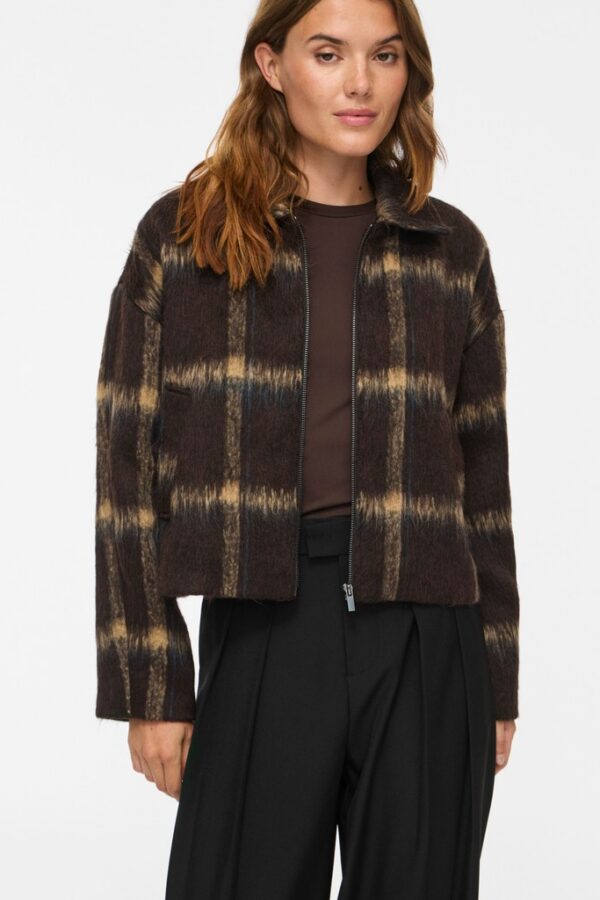 Chaqueta de cuadros
